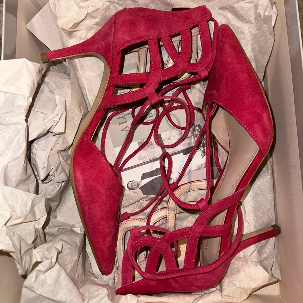 Marc Fisher lace up heels